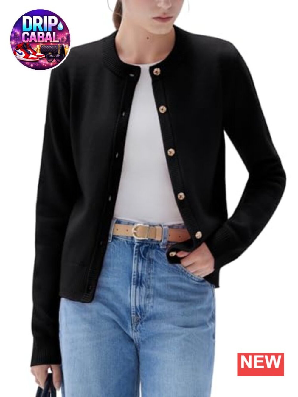 Chunky Cashmere Blend Cardigan Sweater Women Button Up Long Sleeve